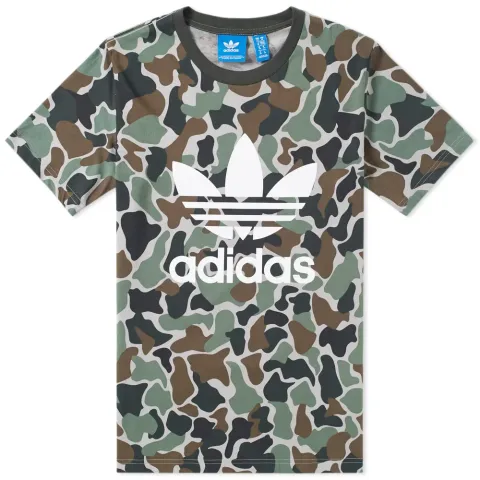 Camo Trefoil Tee