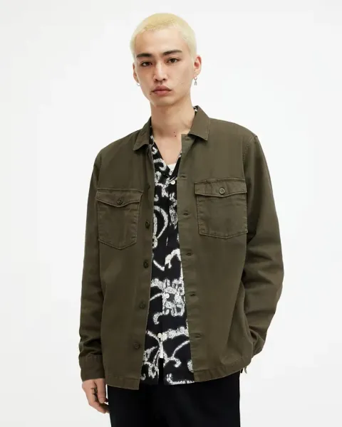 Spotter Long Sleeve Military Overshirt