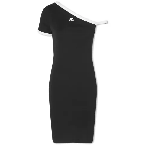 Courrèges Asymetic Contrast Dress