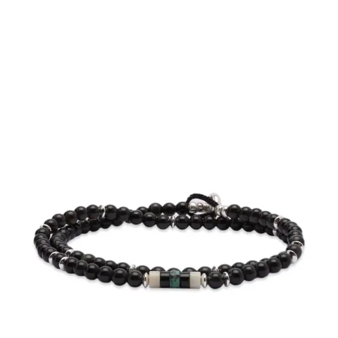 Double-Wrap Beads Bracelet
