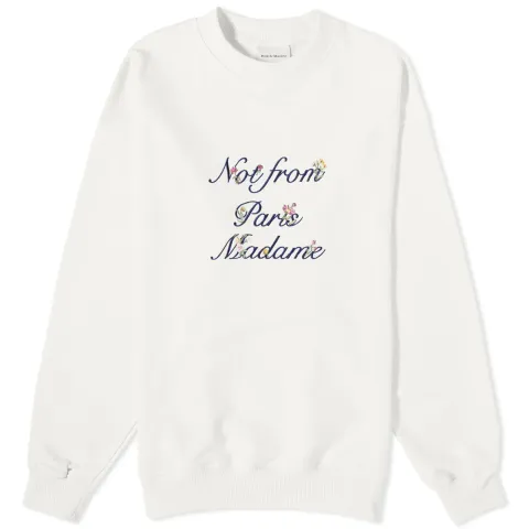 Floral Logo Crew Sweat