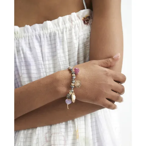 River Island Heart Charm Bracelet
