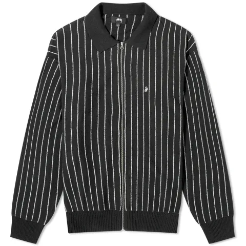 Light Weight L/S Zip Polo