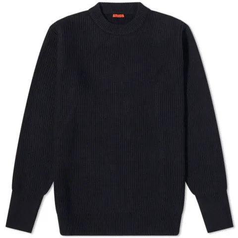 Ribbed Crew Knit