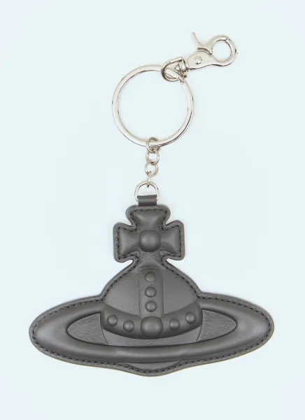 Leather Orb Keyring