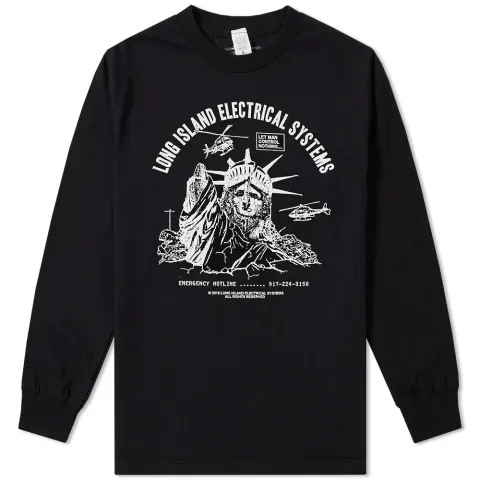 Long Sleeve Let Man Control Nothing Tee