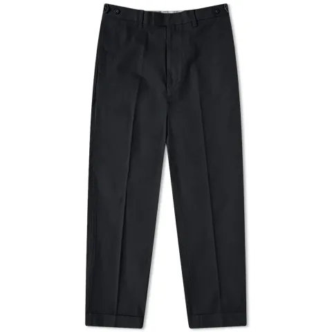 Wide Twill Trousers