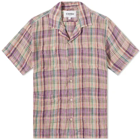 Linen Madras Vacation Shirt
