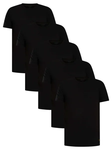 Lyle & Scott 5 Pack Basic Lounge T-Shirt