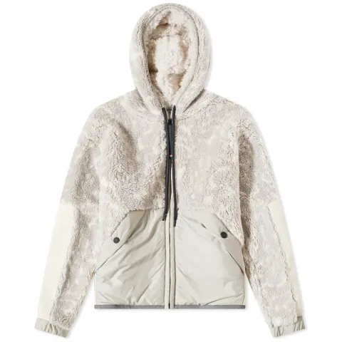Zip Camo Hooded Fleece