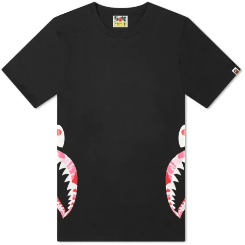 BAPE ABC Camo Side Shark T-Shirt