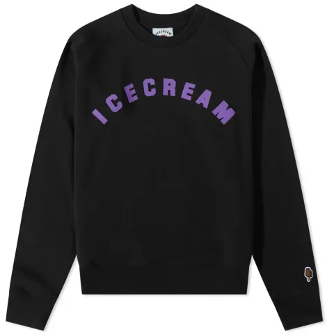 Flock Logo Crew Sweat