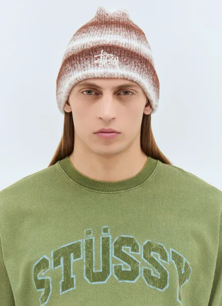 Cuff Basic Striped Beanie Hat