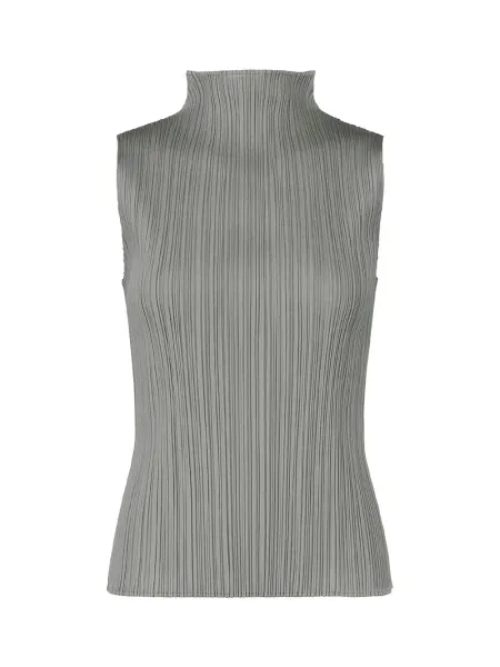 Pleats Please Basics Top Grey