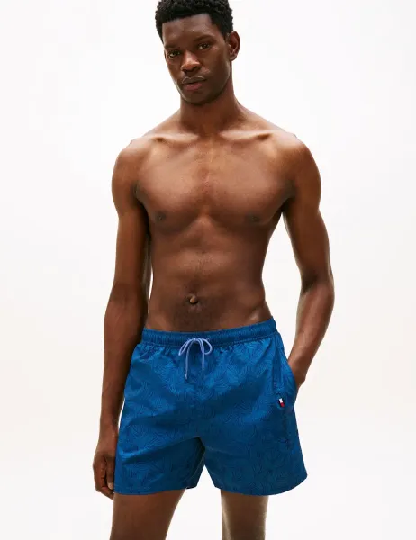 Tommy Hilfiger Original Printed Swim Shorts Blue Mix