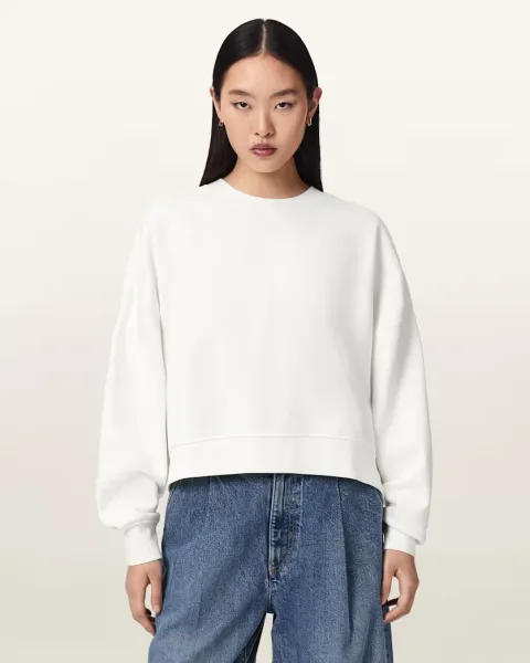 Esme Lila Oversized Long Sleeve Sweatshirt