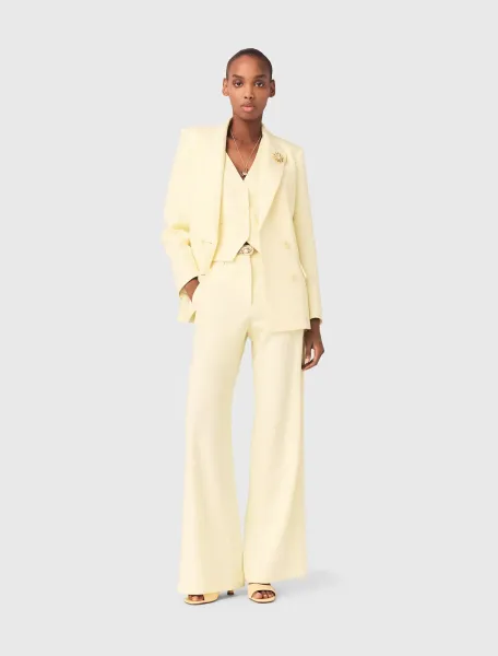 Double-breasted suit jacket