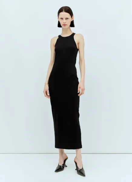 Curved Rib Tank Dress