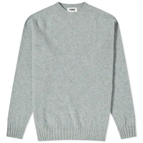 Suedehead Crew Neck Knit