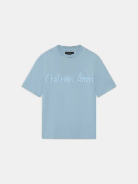 CHATEAU AMIRI TONAL TEE - Steel