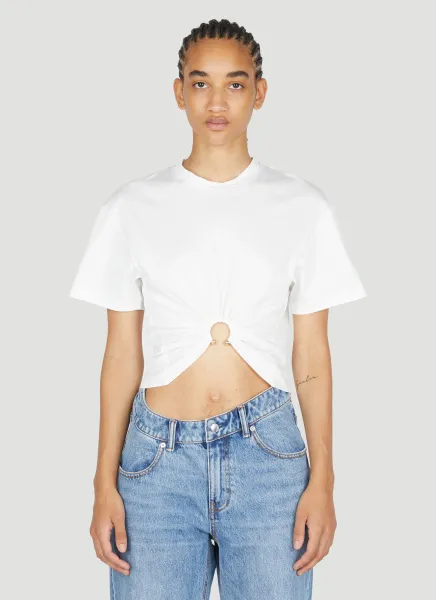 Pierced Cropped Top