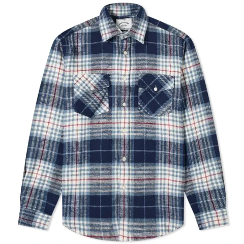 Two Pocket Bleeckers Check Overshirt
