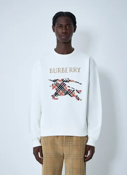 Logo Motif Sweatshirt