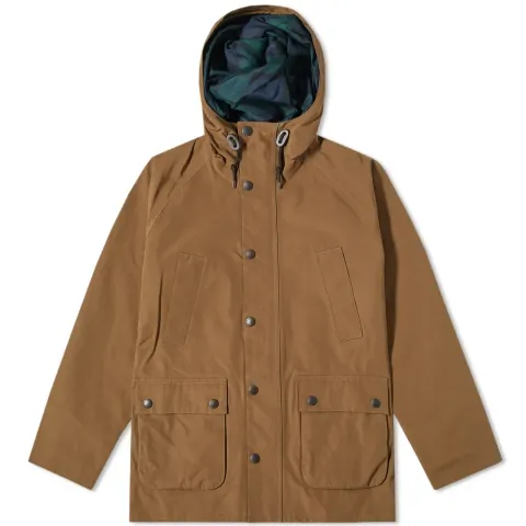 Sl Hooded Waterproof Bedale Jacket - Made for Japan