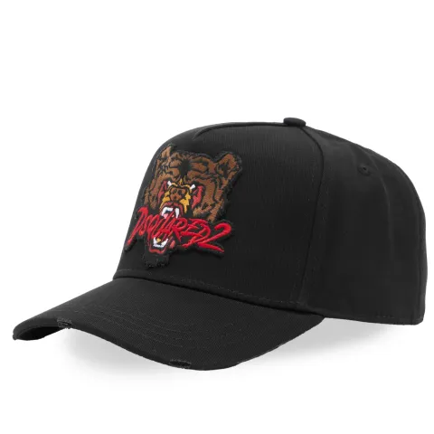 Bear Logo Baseball Cap