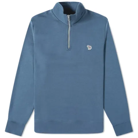 Zebra Quarter Zip Sweat