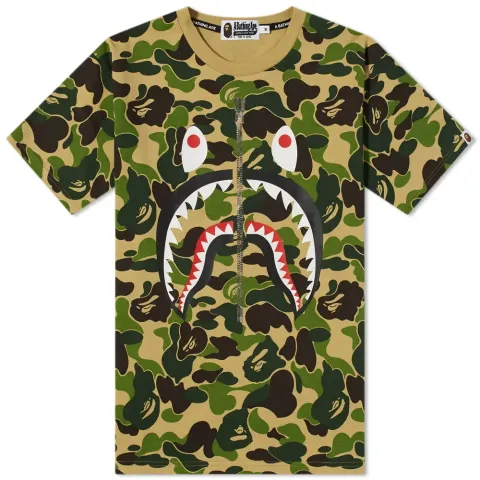 Big ABC Camo Shark T-Shirt