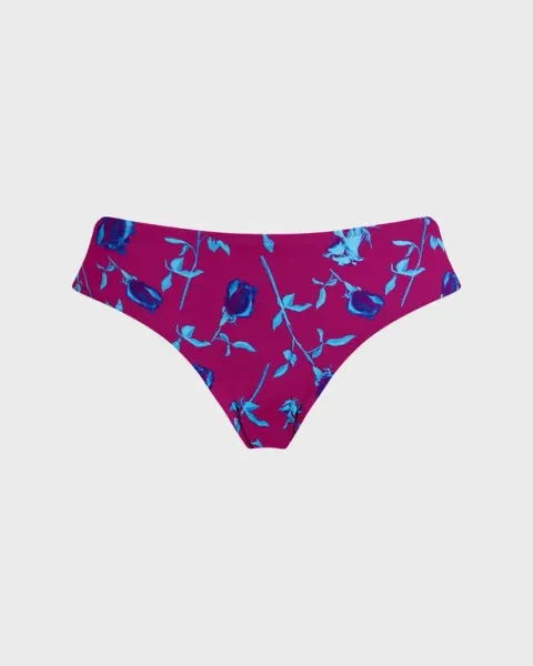 Vilebrequin Women Midi Brief Bikini Bottom Roses