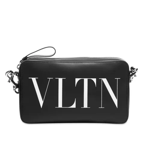 VLTN Leather Cross Body Bag