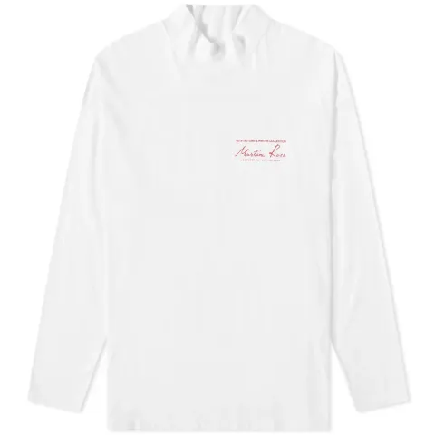 Long Sleeve Mock Neck T-Shirt