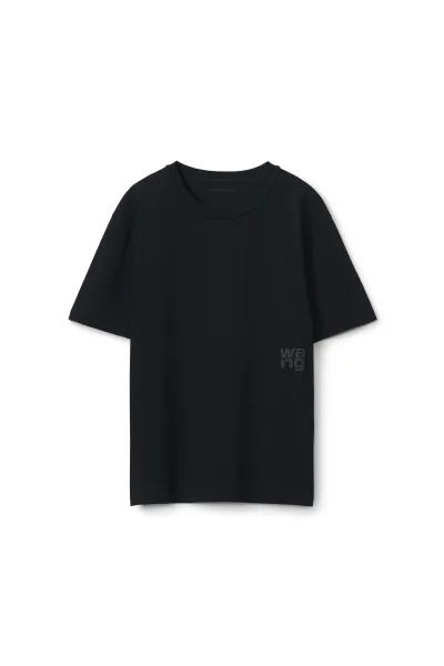 PUFF LOGO TEE IN COTTON JERSEY