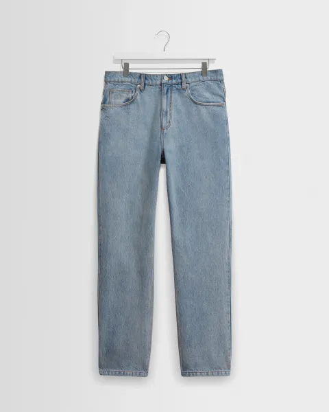 Russell - Light Blue Wash Straight Fit Denim Jeans