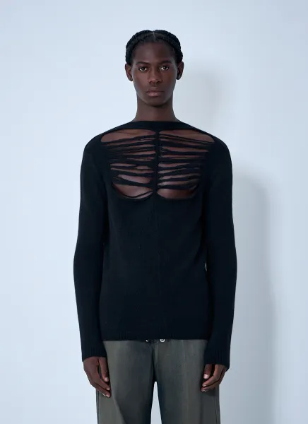Wool-Blend Knit Top