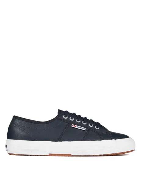 Superga 2750 Efglu Leather Lace Up Trainers