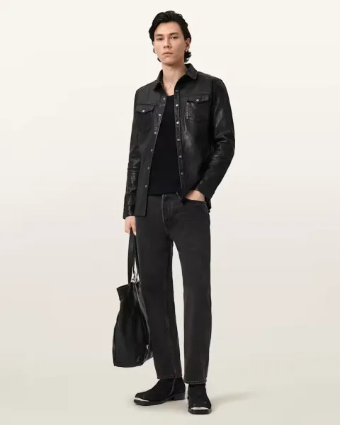 Irwin Leather Shirt