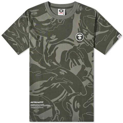 AAPE Now Camo Badge T-Shirt
