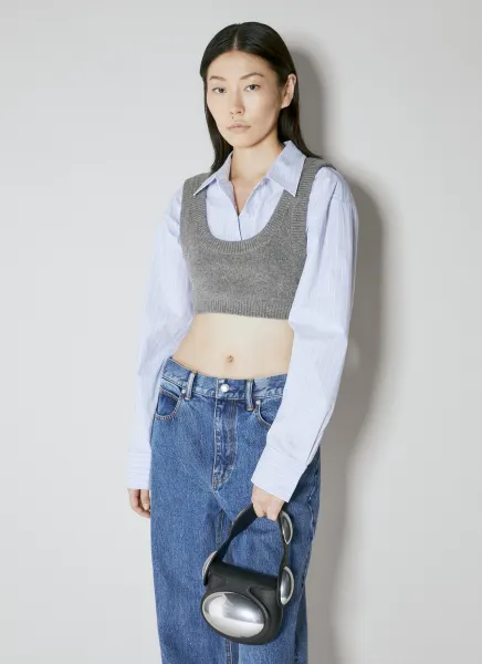 Layered Poplin Shirt