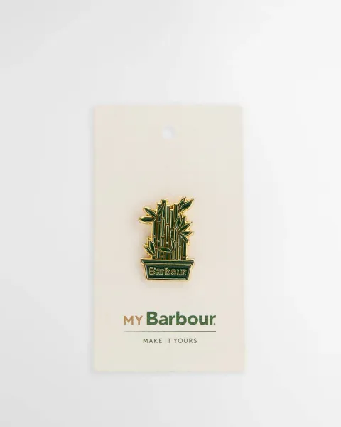 Lucky Bamboo Pin Badge