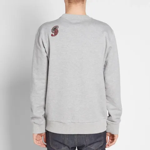 Embroidered Koi Crew Sweat