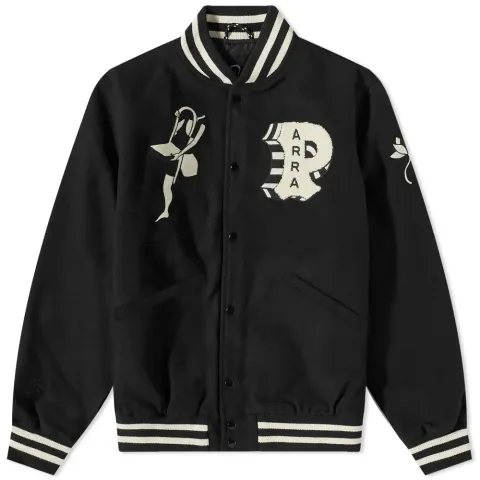 Cloudy Star Varsity Jacket