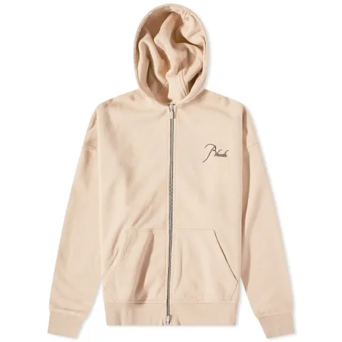 Logo Zip Up Hoodie