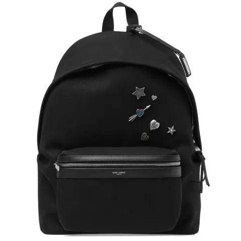 Hearts & Stars Canvas Backpack