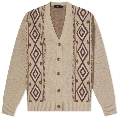 Romanian Jaquard Cardigan