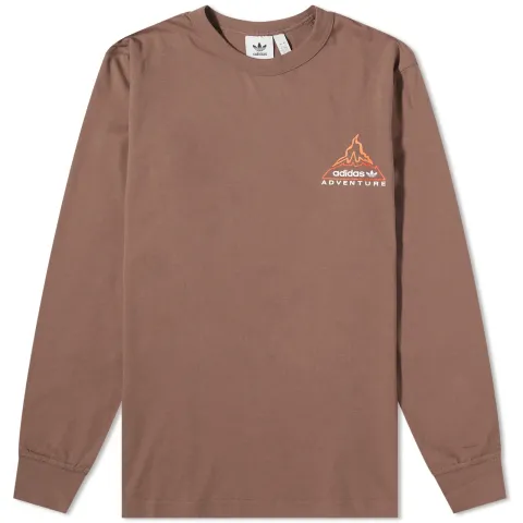 Long Sleeve Adventure Volcano T-Shirt