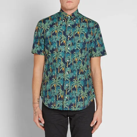 Short Sleeve P.M. Palm Shirt
