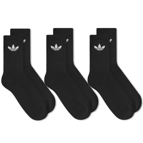 Trefoil Crew Sock - 3 Pack
